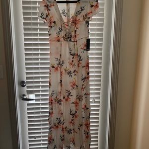 Floral maxi dress